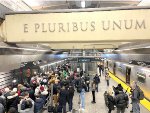 The Arnine Set arriving at 96th St Station to pick up passengers for the trip back to 2nd Ave and intermediate stations 